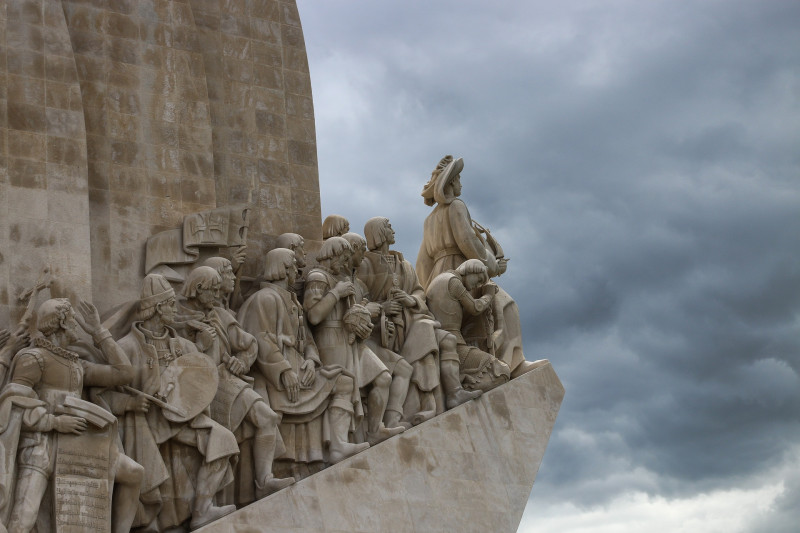 Monument pour les conquistadors, à Lisbonne.